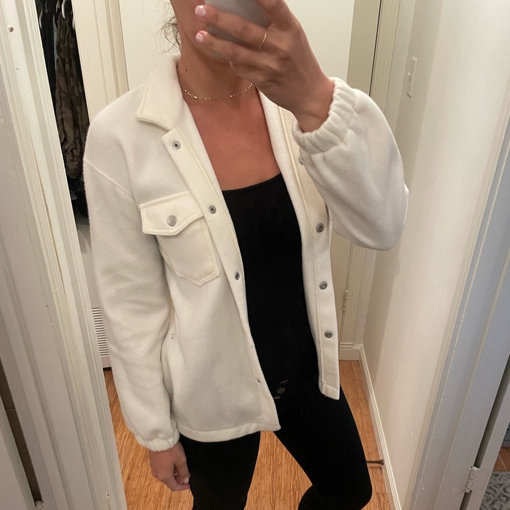 Abound white jacket never worn
